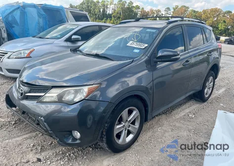 2014 Toyota Rav4 Xle from USA, damaged, VIN JTMWFREV3ED028876